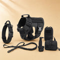 Tactical dog harness kit in Black